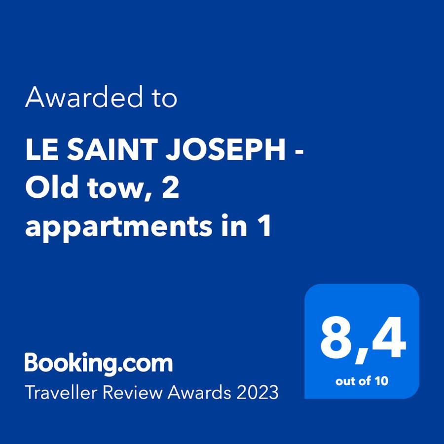 Le Saint Joseph - Old Tow, 2 Appartments In 1 Nizza Kültér fotó